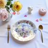 ArtPaperWonders 40 Gold Butterfly Plates Dessert Paper 7 inches Lightweight Decorative Plates view 3