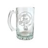 Clan MacDougall Scottish Crest 16oz Beer Stein Set of 4  Personalized Heraldic Engraving view 1