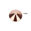TEN-HIGH Laser Nozzle Single Layer for Fiber Laser Cutting Head, Dia.28mm, Height 15mm, Caliber 3.5mm, Conventional Type Laser Cutting Nozzle, 5 pcs/lot. view 4