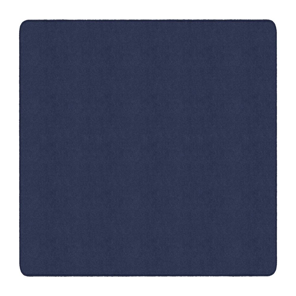 Flagship Carpet Amerisoft School Classroom Rectangular Rug, Navy - 6' x 9'
