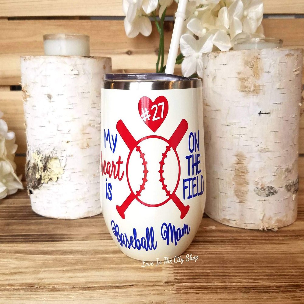 Bridesmaid Tumbler - a fun bridal party gift for the best bridesmaids. A fully custom wedding tumbler or wine tumbler.