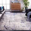 SAFAVIEH Area Rug 8x10 - Adirondack Collection - Large - Gold & Navy, Modern Abstract Design, Non-Shedding & Easy Cleaning, Ideal for Living Room, Bedroom, Office, Dining Space (ADR207C) view 1