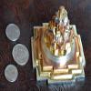 Awaken Your Kundalini Sri Meru Yantra Yantram, Sri Chakra, Maha Meru - Spiritual Blessings, Prosperity, Enlightenment - in Brass & Ashtadhatu (3" Ashtadhatu 3 Tone Polish) view 4