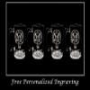 Clan Johnstone Scottish Crest 16oz Stein Set of 4 Personalized Heraldic Engraving view 4