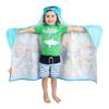 Paw Patrol Blue Bath/Pool/Beach Soft Cotton Terry Hooded Towel Wrap, 24" x 50", By Franco Kids view 2