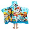 Paw Patrol Blue Bath/Pool/Beach Soft Cotton Terry Hooded Towel Wrap, 24" x 50", By Franco Kids view 3