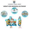 Paw Patrol Blue Bath/Pool/Beach Soft Cotton Terry Hooded Towel Wrap, 24" x 50", By Franco Kids view 4