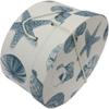 Sarah's Hat Boxes Classic Shells Hat Box  16.75" x 8.5" (Dia. x Ht.) Handmade in USA  Odorless Non-Toxic Adhesive, Cording Handle  Premium Storage for Hats & Accessories view 2