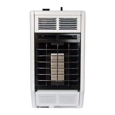 Empire SR10TW Infrared Vent Free Heater Natural Gas 10000 BTU, Thermostatic Control