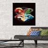 Trends International The Wizarding World: Harry Potter - Hogwarts House Crests Wall Poster, 22.375" x 34", Premium Unframed Version view 2