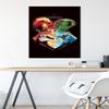 Trends International The Wizarding World: Harry Potter - Hogwarts House Crests Wall Poster, 22.375" x 34", Premium Unframed Version view 4