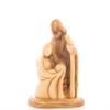 Bethlehem Handicrafts Jesus, Mary and Joseph Olive Wood Statue (Abstract) view 2