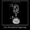MacFarlane Family Scottish Clan Crest 16oz Beer Stein  Personalized Heraldic Engraving view 3