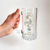 MacFarlane Family Scottish Clan Crest 16oz Beer Stein  Personalized Heraldic Engraving view 4