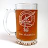 MacMillan Scottish Family Clan Crest Stein Set of 4, 16oz  Personalized Heraldic Engraving view 2