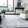 SAFAVIEH Area Rug 8x10 - Amelia Collection - Large - Grey & Navy, Modern Design, Non-Shedding & Easy Cleaning, Ideal for Living Room, Bedroom, Office, Dining Space (ALA768B) view 1