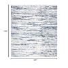 SAFAVIEH Area Rug 8x10 - Amelia Collection - Large - Grey & Navy, Modern Design, Non-Shedding & Easy Cleaning, Ideal for Living Room, Bedroom, Office, Dining Space (ALA768B) view 2