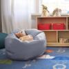 Factory Direct Partners 10477-GY SoftScape Classic 26" Junior Bean Bag Chair, Furniture for Kids, Libraries or Home - Gray view 2
