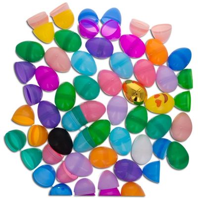 BestPysanky Set of 48 Easter Eggs Filled with Fruit Snacks