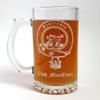 MacEwen Scottish Clan Crest Stein Set of 4  16 oz Personalized Heraldic Engraving view 2