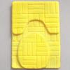 3 Piece Memory Foam Bath mat Set Victoria view 1