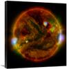 Global Gallery The Sun, Taken by NuSTAR, April 29, 2015-Canvas Art-24"x24" view 1
