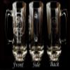 MacDuff Scottish Clan Crest 27oz Stein Set of 4  Personalized Heraldic Engraving view 3