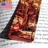 Juniper Tree Personalized Wooden Bookmark | Mike DeCesare Juniper Tree Nature Photograph Design | Handmade Wood Bookmark with Copper Collegiate-Style Chainette Tassel | Made in the USA view 4