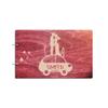 Just Customized Personalized Handmade Mr Mrs Wedding Guest Book for Bride and Groom Wood Alternative Custom Engraved Newlywed Marriage Album (Rosewood) view 1