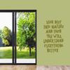 Sweetums Signatures Look Deep Into Nature Wall Decal 22" Wide x 36" Tall Hot Pink view 3