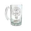 Young Scottish Clan Crest Stein Set of 4  16 oz Personalized Heraldic Engraving view 2