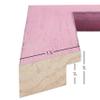 Craig Frames Jasper Picture Frame, 24 x 33 Inch, Country Petticoat Pink view 4