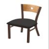 Holland Bar Stool Co. 630 Voltaire 18" Chair with Bronze Finish, Medium Back, and Canter Iron Seat view 1