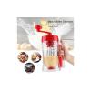 Batter Dispenser,Hand-held Manual Pancake Cupcake Batter Mixer Dispenser Blender Machine Baking Tool for Making Cakes Waffles Betters view 4