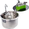 GR-532F Boat Caravan Camper Stainless Steel Sink Propane Stove with Tempered Glass Lid 300130mm (Sink Stove and Faucet) view 1