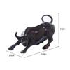 BRABUD Fengshui Wealth Brass Brown Bull Figurines Decoration Collectible Gift TQ200 view 2