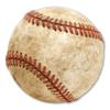 Magnet America Worn Baseball Magnet is 5.6" x 5.75" Made for Vehicles and Refrigerators view 1