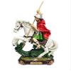 14" Saint George Statue Santo San Jorge Military Saint Dragon view 1