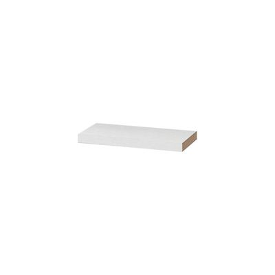 IWATSUKI Storage Shelf with Order Door Dedicated Option Additional Shelf White Wood For Main Body Width 71cm (Left) For Body Depth 7.6 inches (19.4 cm), Plate Thickness: 0.7 inches (1.7 cm), Slim Load