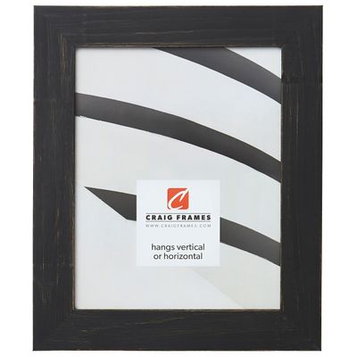 Craig Frames Jasper Picture Frame, 24 x 33 Inch, Country Charcoal Black