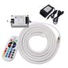 XUNATA RGB LED Neon Rope Light, Bluetooth Control, Waterproof, Color Changing 12V 5050 Flex LED Neon Tube Lights with 24Key Remote and Power Adapter, Ideal for Christmas Indoor Outdoor (23ft) view 1