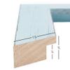 Craig Frames Jasper Picture Frame, 24 x 33 Inch, Country Sky Blue view 4