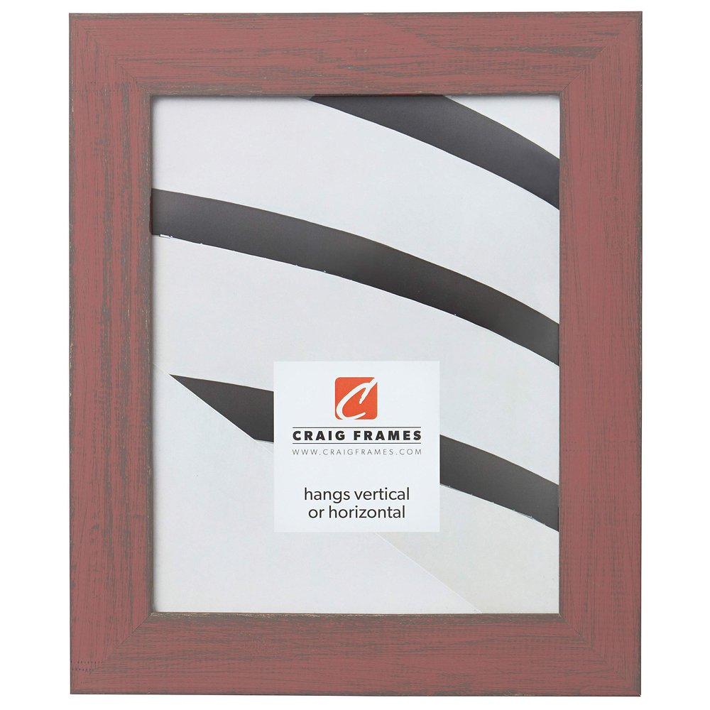Craig Frames Jasper Picture Frame, 24 x 33 Inch, Country Weathered Red