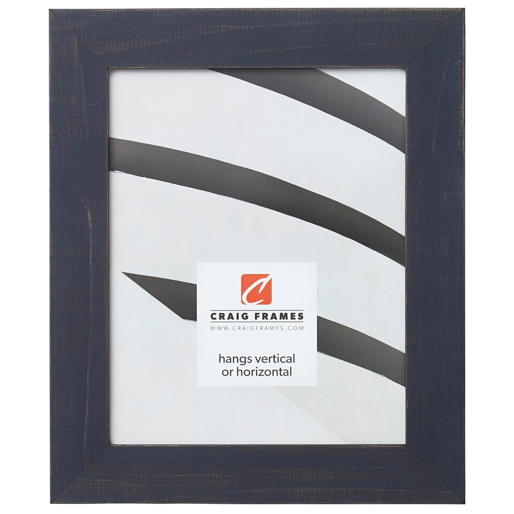 Craig Frames Jasper Picture Frame, 24 x 33 Inch, Country Weathered Blue