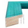 Craig Frames Jasper Picture Frame, 22 x 34 Inch, Country French Teal view 4