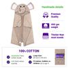 TheCroco Premium Hooded Towels for Kids | Ultra Soft and Extra Large (28 x 49 inches) | 100% Cotton Kids Bath Towel with Hood | Beach Pool Towels for Ages 1-8 Boys & Girls view 3