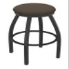 HBS XL 802 Misha 30" Swivel Bar Stool with Pewter Finish and Canter Earth Seat view 1