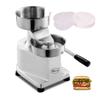 Zica 5 inches/130mm Sliver Commercial Hamburger Press Patty Maker Heavy Duty Meat Forming Processor, Stainless Steel Bowl, Includes 500 Pcs Patty Papers view 1