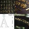 Pigeon Fleet Brass House Address Letters Numbering for Address Plaque, House Letters B view 2