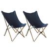 Buffalo Tools BFCBCBLK Butterfly Chair Folding Canvas , Black view 1